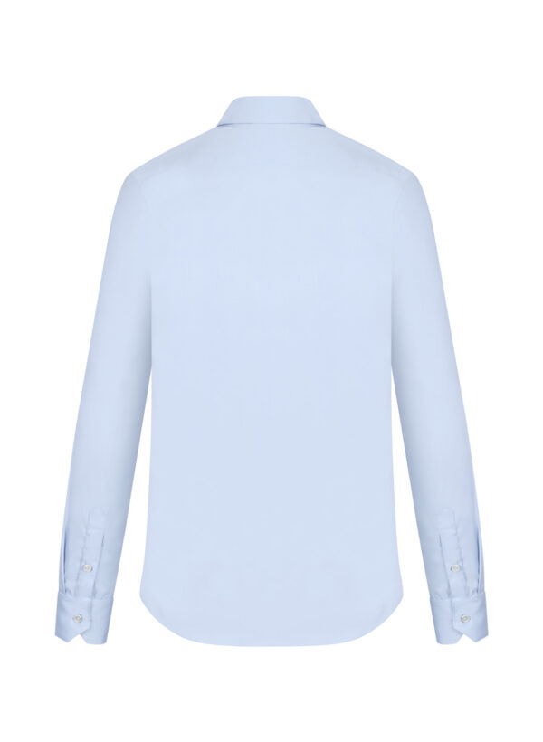 Philip Blank Blue cotton shirt back