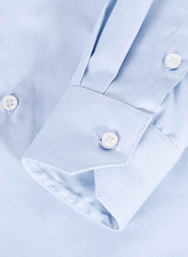 Philip Blank Blue cotton shirt sleeve